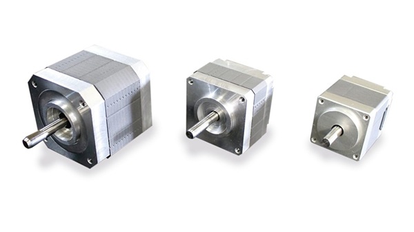 Photo of space-grade stepper motors