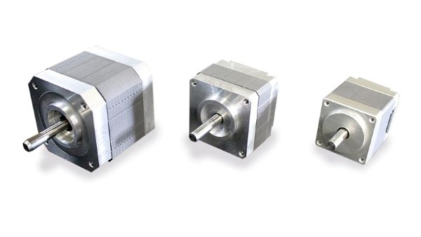 Photo of space-grade stepper motors
