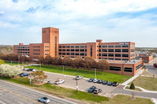 Image of ASPINA's Detroit area office building from the outside.